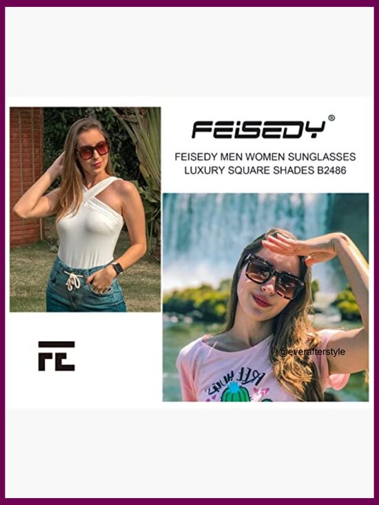 Retro Square Sunglasses Gradient Lens UV 400 Protection Polarized main image 6